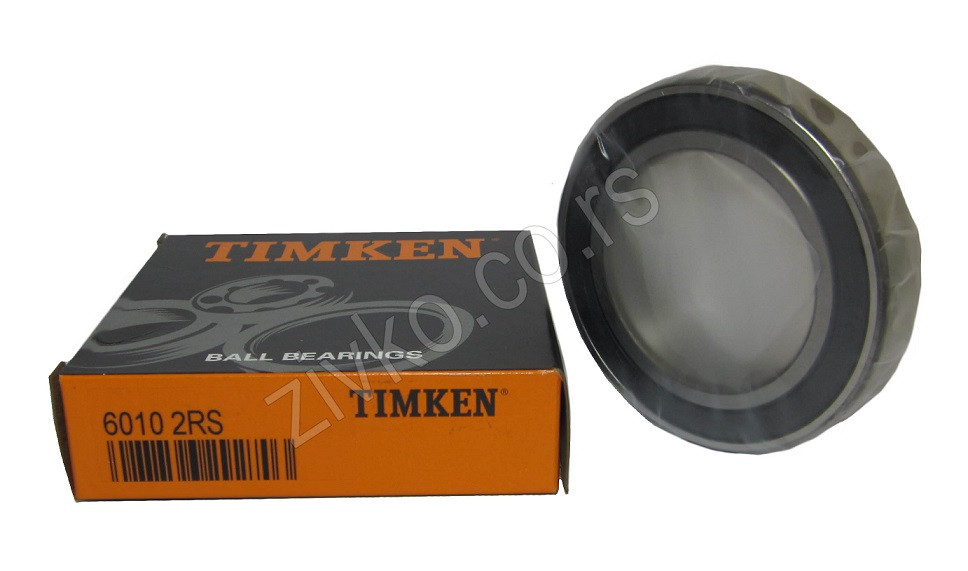 Radijalni kuglični ležaji 6010 2RS [TIMKEN] - 2