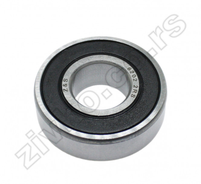 Radijalni kuglični ležaji 6202 2RS [Z&S] - 2