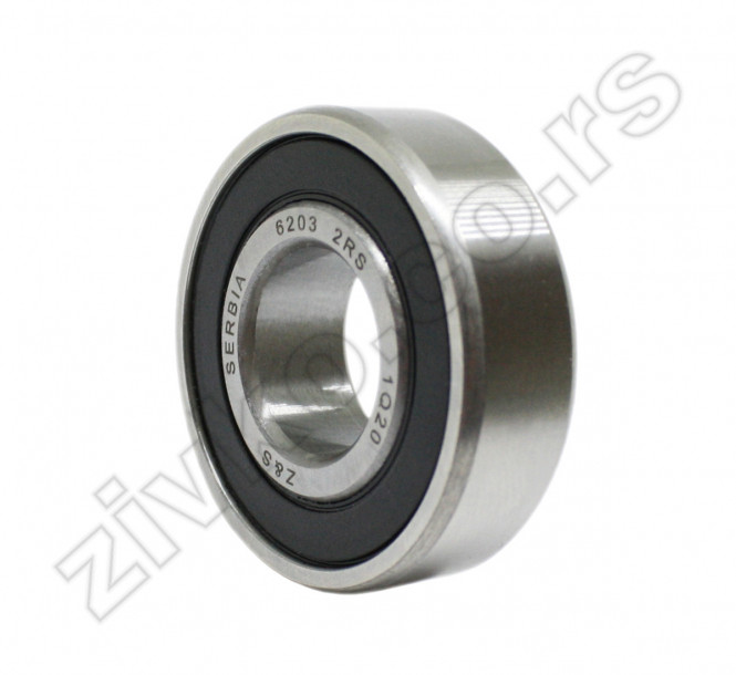 Radijalni kuglični ležaji 6203 2RS [Z&S] - 1