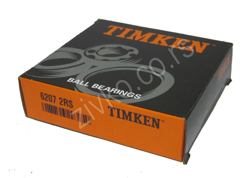 Radijalni kuglični ležaji 6207 2RS [TIMKEN] - 1