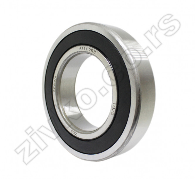 Radijalni kuglični ležaji 6211 2RS [Z&S] - 1