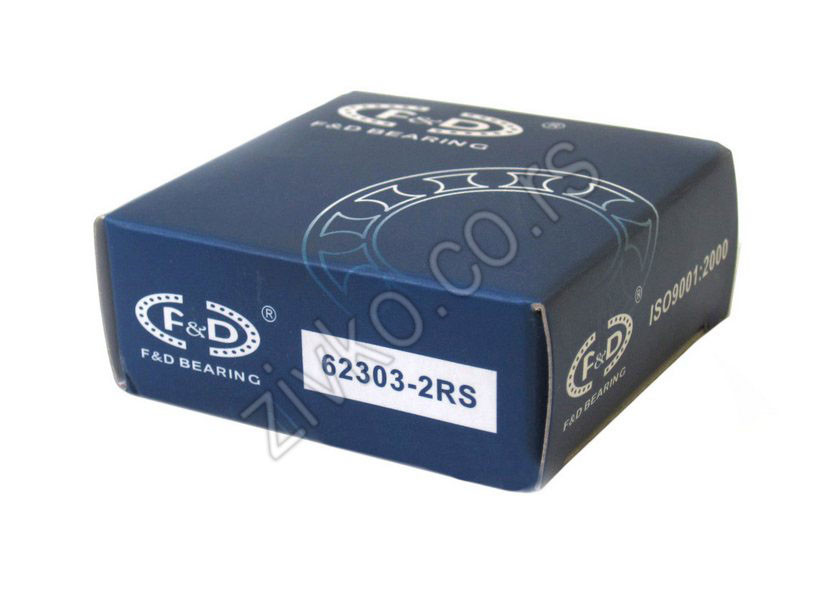 Radijalni kuglični ležaji 62303 2RS [F&D] - 4