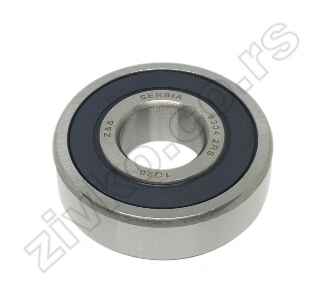 Radijalni kuglični ležaji 6304 2RS [Z&S] - 2