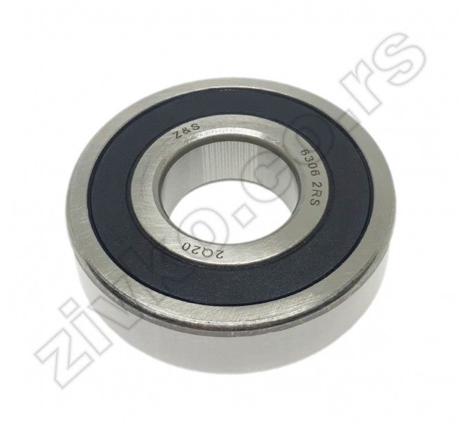 Radijalni kuglični ležaji 6306 2RS  [Z&S] - 2