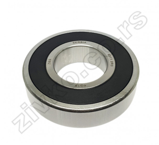 Radijalni kuglični ležaji 6311 2RS [Z&S] - 2