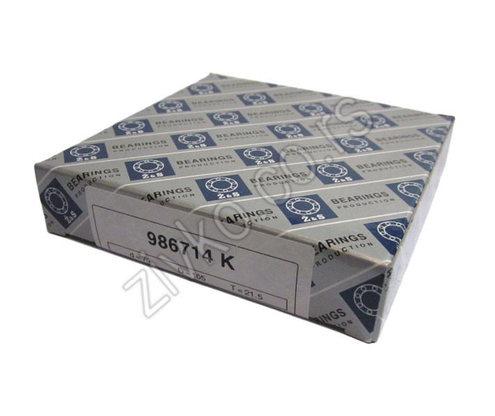 Radijalni kuglični ležaji 986714 K [Z&S] - 4
