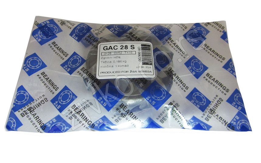 Zglobni ležaji GAC 28S [Z&S] - 1