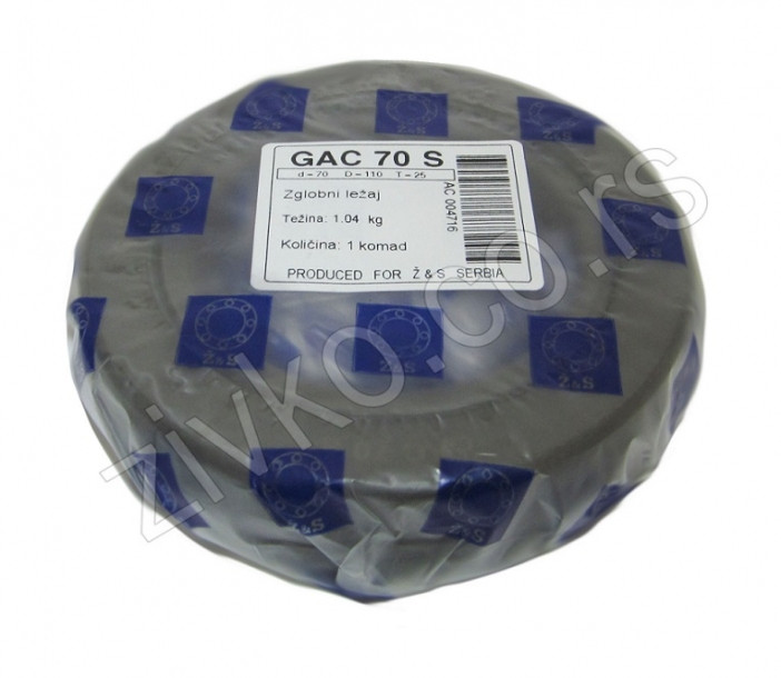 Zglobni ležaji GAC 70S [Z&S] - 1
