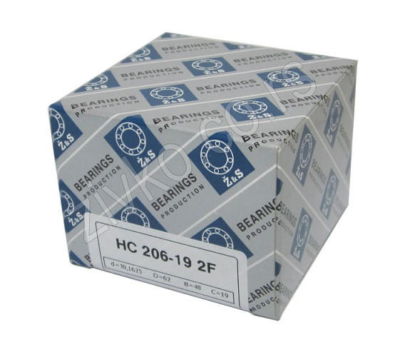 Kuglični samopodesivi ležaji HC 206-19 [Z&S] - 1