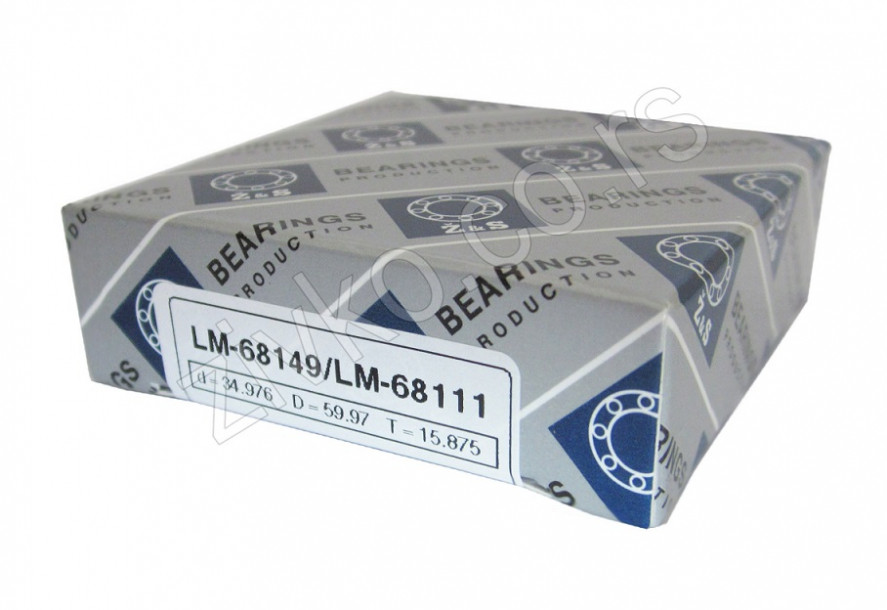 Konusno-valjkasti ležaji L68149/L68111 [Z&S] - 1