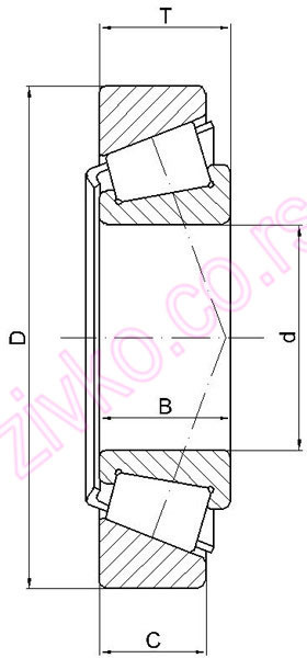 Crtež LM 12749/710 [SKF]