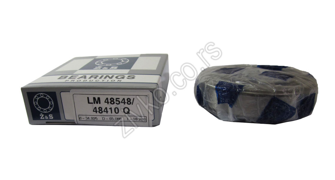 Konusno-valjkasti ležaji LM 48548/48510 Q [Z&S] - 4