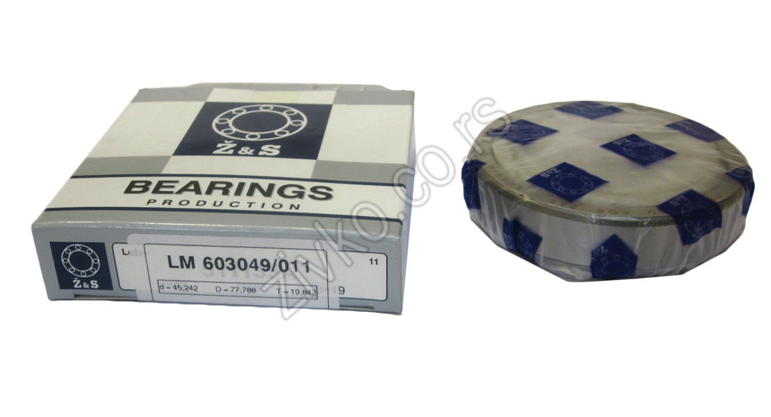 Konusno-valjkasti ležaji LM 603049/ LM 603011 [Z&S] - 4