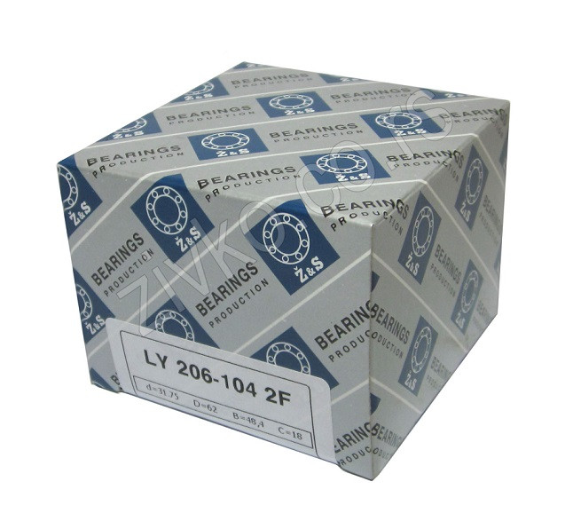 Kuglični samopodesivi ležaji LY 206-104 1F [Z&S] - 1