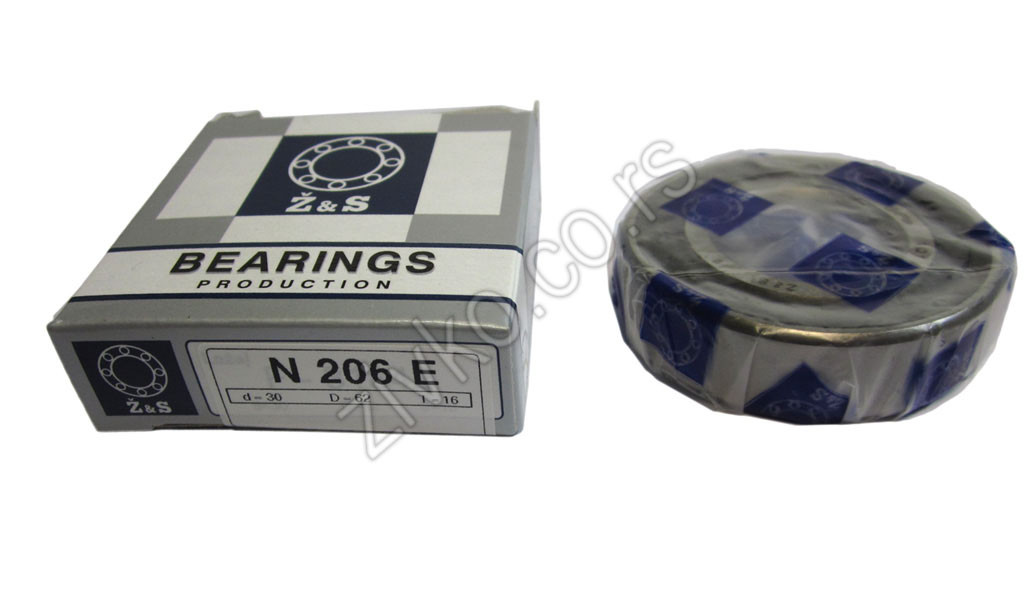 Cilindrično-valjkasti ležaji N 206 E [Z&S] - 4