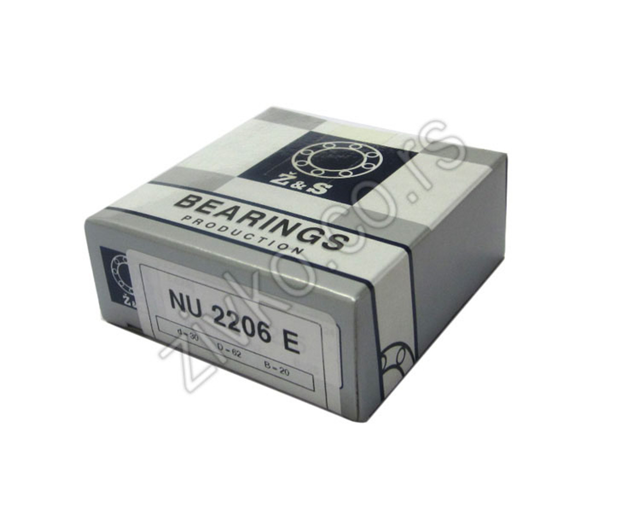 Cilindrično-valjkasti ležaji NU 2206 E [Z&S] - 5