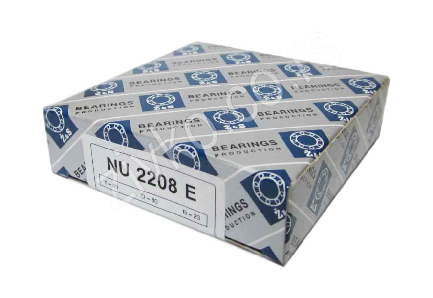 Cilindrično-valjkasti ležaji NU 2208 E [Z&S] - 1