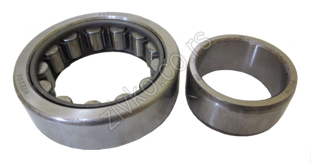 Cilindrično-valjkasti ležaji NU 2208 ECP [SKF] - 2