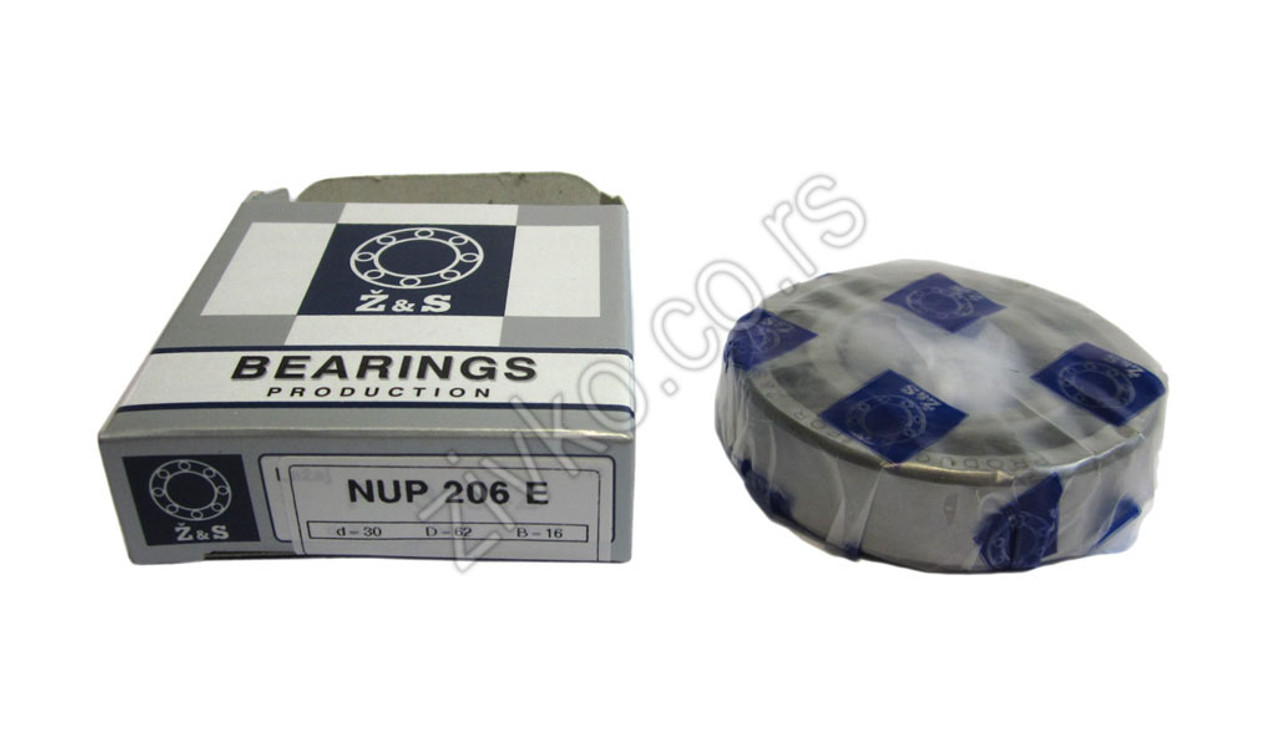 Cilindrično-valjkasti ležaji NUP 206 E [Z&S] - 5
