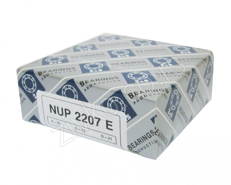 Cilindrično-valjkasti ležaji NUP 2207 E [Z&S] - 1
