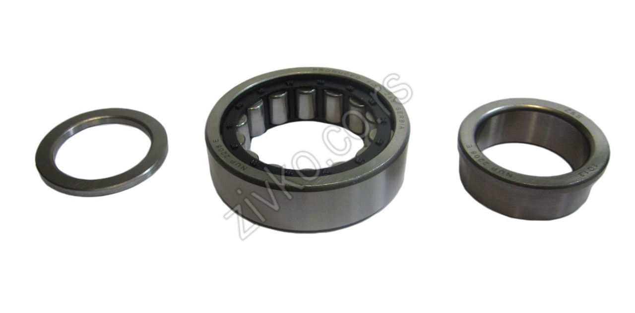 Cilindrično-valjkasti ležaji NUP 2208 E [Z&S] - 4