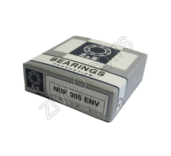Cilindrično-valjkasti ležaji NUP 305 ENV [Z&S] - 6