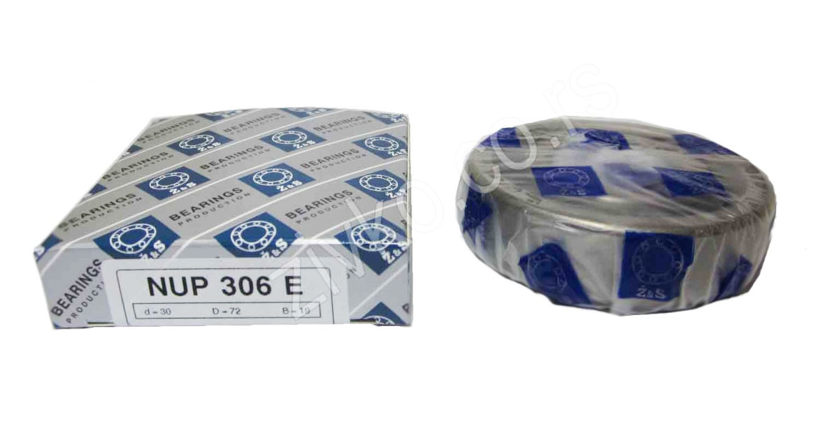 Cilindrično-valjkasti ležaji NUP 306 E [Z&S] - 2