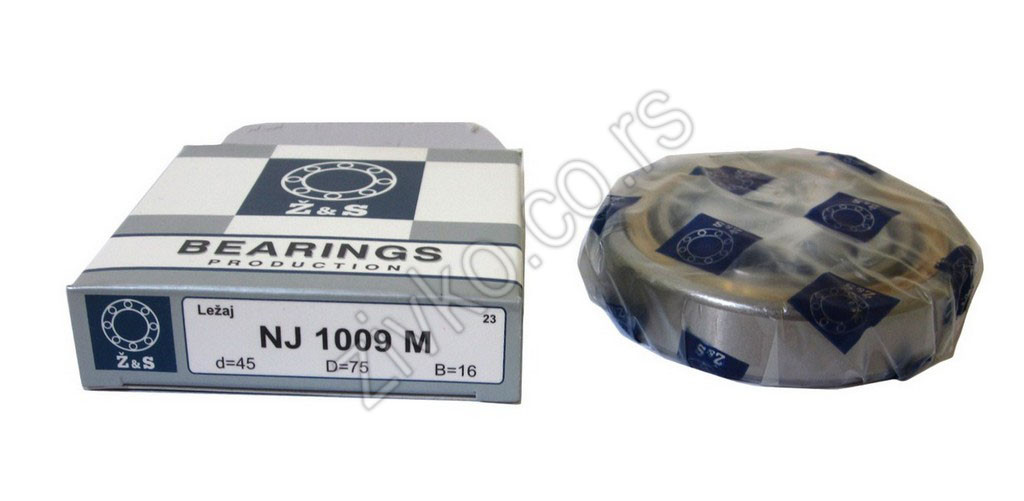 Cilindrično-valjkasti ležaji NJ 1009 M [Z&S] - 4