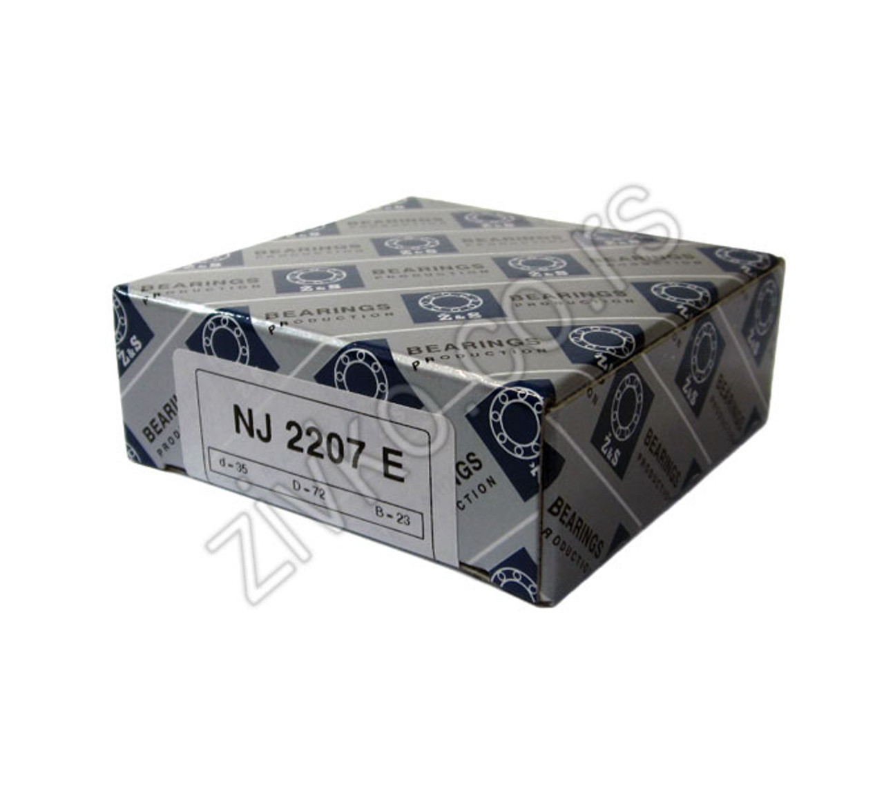 Cilindrično-valjkasti ležaji NJ 2207 E [Z&S] - 5