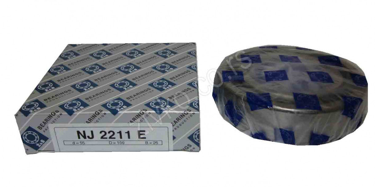 Cilindrično-valjkasti ležaji NJ 2211 E [Z&S] - 2