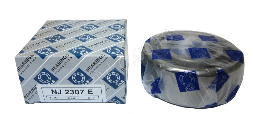 Cilindrično-valjkasti ležaji NJ 2307 E [Z&S] - 2