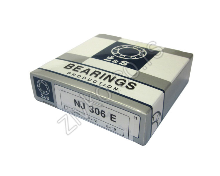 Cilindrično-valjkasti ležaji NJ 306 E [Z&S] - 5