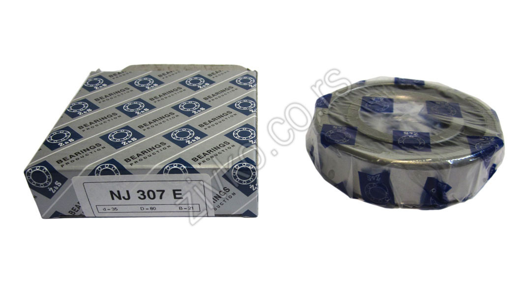 Cilindrično-valjkasti ležaji NJ 307 E [Z&S] - 4