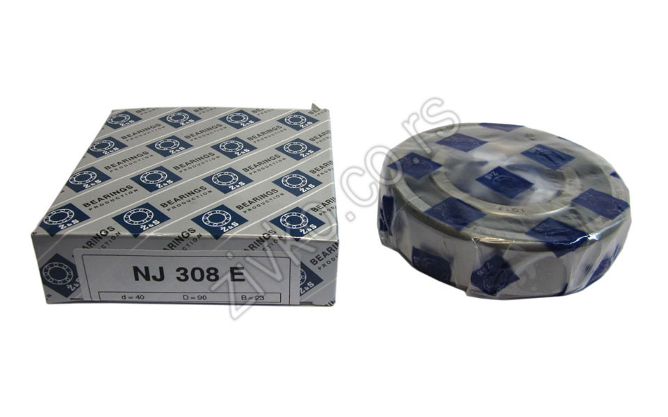 Cilindrično-valjkasti ležaji NJ 308 E [Z&S] - 4