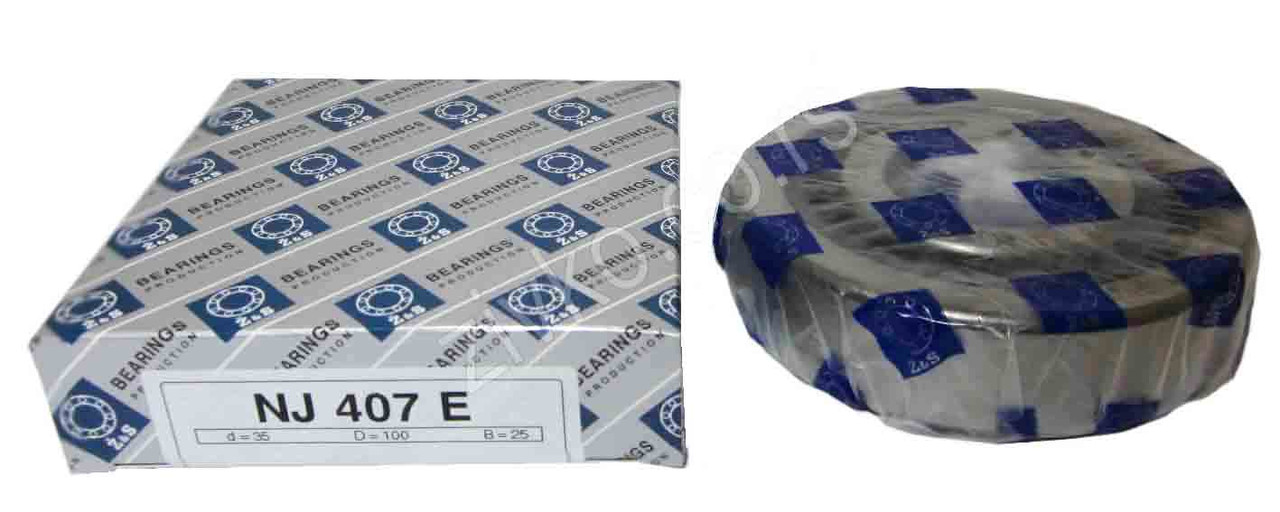 Cilindrično-valjkasti ležaji NJ 407 E [Z&S] - 2