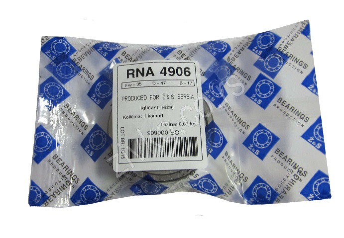 Igličasti ležaji RNA 4906 [Z&S] - 1