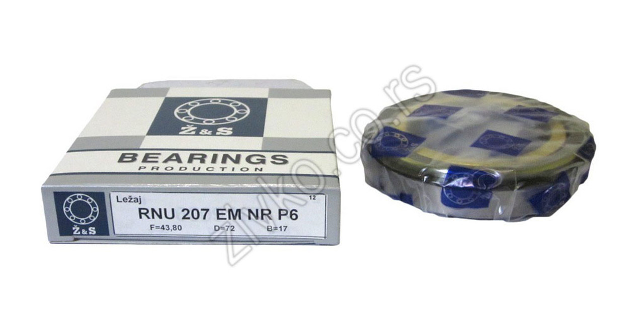 Cilindrično-valjkasti ležaji RNU 207 EM NR  [Z&S] - 3