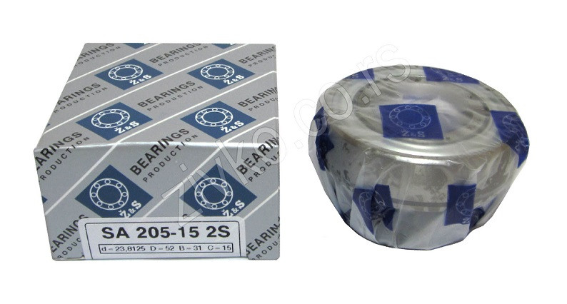 Kuglični samopodesivi ležaji SA 205-15 [Z&S] - 2
