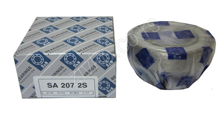 Kuglični samopodesivi ležaji SA 207 [Z&S] - 2