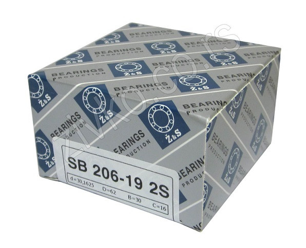 Kuglični samopodesivi ležaji SB 206-19 2S [Z&S] - 1