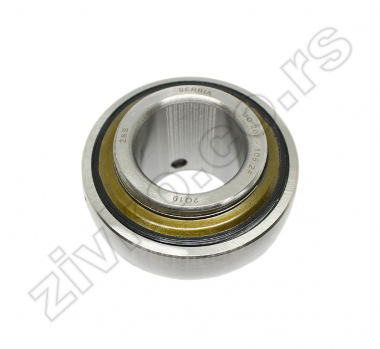 Kuglični samopodesivi ležaji UC 208-108 [Z&S] - 2