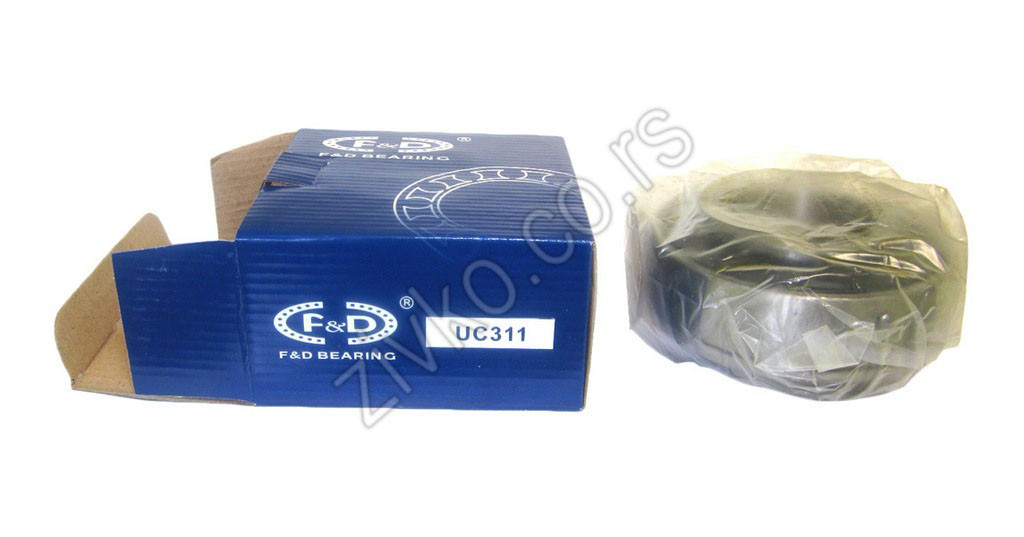 Kuglični samopodesivi ležaji UC 311 [F&D] - 4