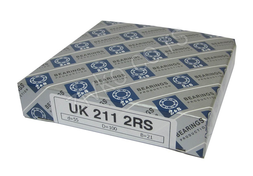 Kuglični samopodesivi ležaji UK 211 2RS [Z&S] - 1