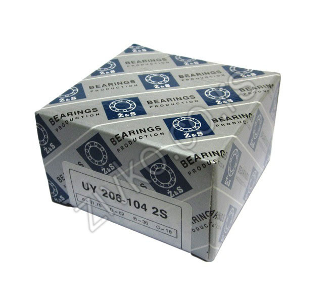 Kuglični samopodesivi ležaji UY 206-104 1L [Z&S] - 5