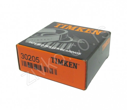 Konusno-valjkasti ležaji 30205 [TIMKEN] - 1