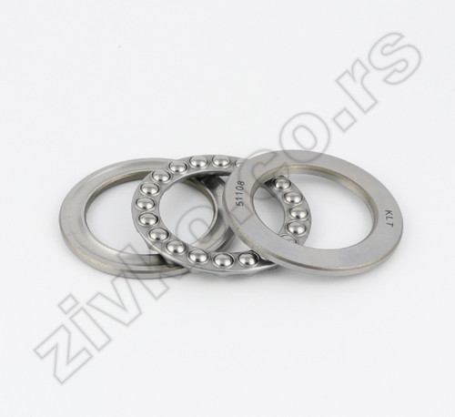 Aksijalni ležaji 51108 [KLT] - 2