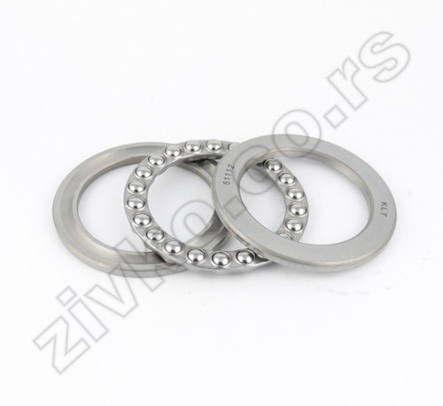 Aksijalni ležaji 51112 [KLT] - 1