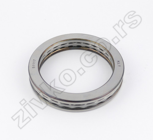 Aksijalni ležaji 51117 [KLT] - 2