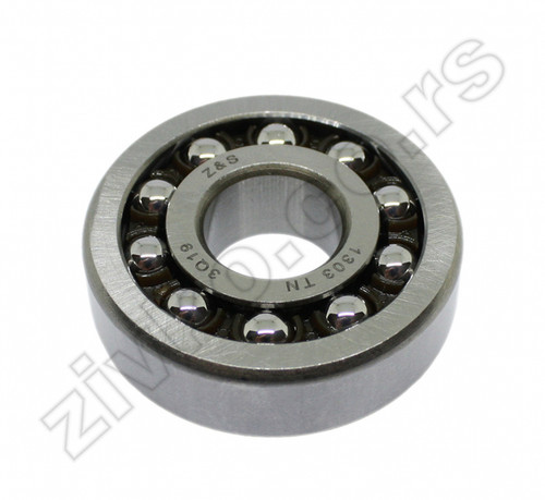 Radijalni kuglični ležaji 1303 TN [Z&S] - 2