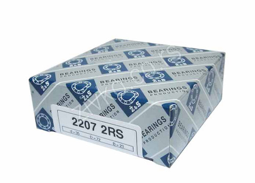 Radijalni kuglični ležaji 2207 2RS [Z&S] - 1